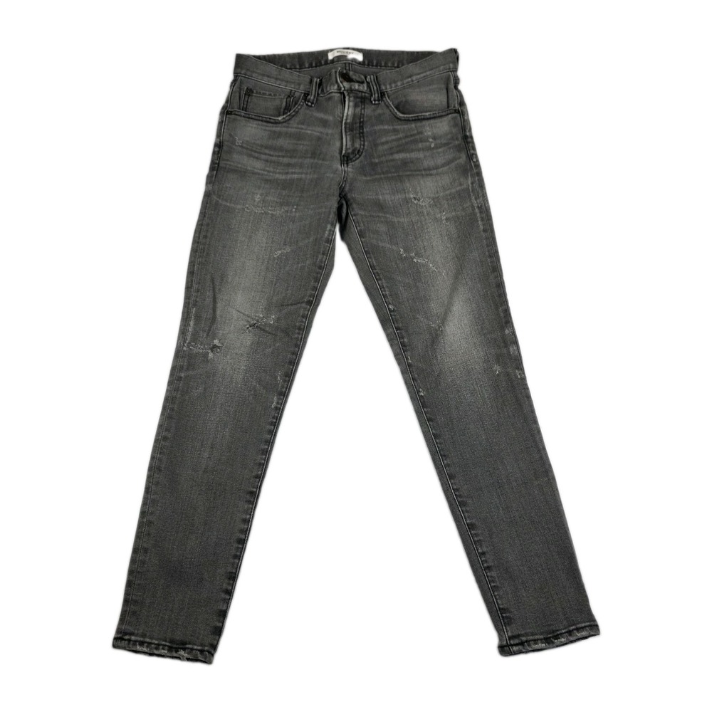 Moussy Vintage Jeans Womens Size 26 Distressed Skinny Fit Gray Denim Pants